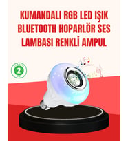 Akıllı Led Ampul – E27 Müzik Çalarlı Tasarım