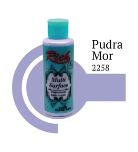Rich Multi Surface 2258 Pudra Mor Akrilik Boya 130 cc