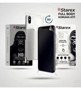 Samsung Z FOLD 8 NANO Ekran Koruyucu HD HAYALET - Full Arka Kaplama 360 Koruma STAREX