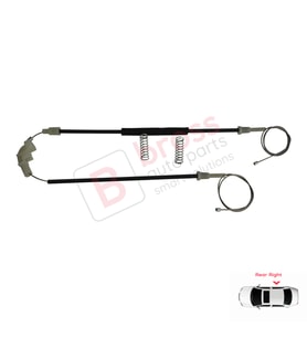 Volvo S40 V40 MK1 644 645 1995-2004 4/5-Kapı 30623453 İçin Elektrikli Arka Sağ Cam Kriko Tamir Seti