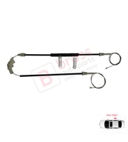 Volvo S40 V40 MK1 644 645 1995-2004 4/5-Kapı 30623453 İçin Elektrikli Arka Sağ Cam Kriko Tamir Seti