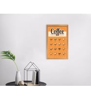 BK Home Coffee Tasarımlı Dekoratif Retro Ahşap Tablo-26