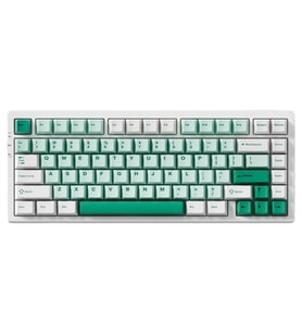 MCHOSE G75 Pro Green %75 Matcha Latte Switch Hotswap RGB Kablosuz İngilizce Mekanik Gaming Klavye (G75-9A)