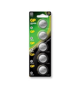 GP CR2450-10 3V Lityum Düğme Pil 10'lu Paket