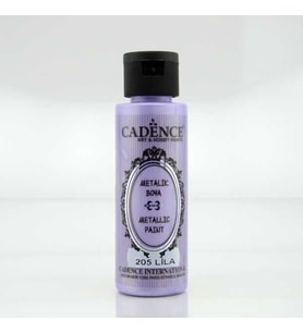 Cadence Metalik Boya 70 ml. 205 Lila 