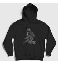 Presmono Unisex Siyah Ashes Lamb Of God Kapüşonlu Sweatshirt 93662tt
