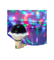 Kristal Gökyüzü Modlu Yıldızlı Hareketli 360 Derece Dönen Kristal Led Ampül GO-53-vice 00845