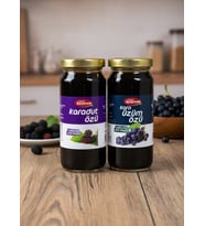 MCG Özseven 2'li Meyve Özleri Paketi (Karadut Özü 300gr + Kara Üzüm Özü 300gr)