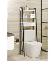 Wc Arkası Klozet Rafı Klozet Üstü Raf Ve Organizatör Havluluk Banyo Düzenliyici