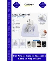 Özel Üretim Duvar Organizer Pratik Askı Düzenleyici Çok Amaçlı Kıskaçlı Yapışkanlı Kablo Mop Tutucu