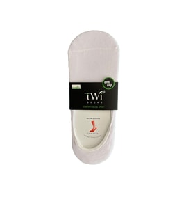 Vos Versa Twisocks Premıum Bambu Babet Erkek Çorap 12'li Beyaz T-5000/5005
