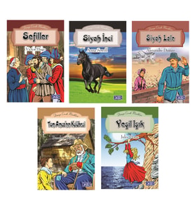 Sefiller-Siyah İnci-Siyah Lale-Tom Amca'nın Kulübesi-Yeşil Işık (Beyaz)