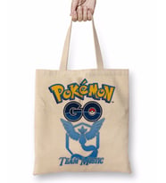 Pokemon Go Team Mystic Bez Çanta Uzun Saplı