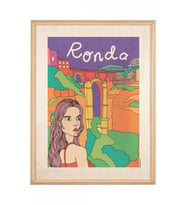 İkigai Ronda Ahşap Tablo