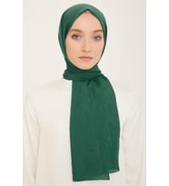 Belli Fresh Berlin Şal 73 Yeşil Tek Renk 49959