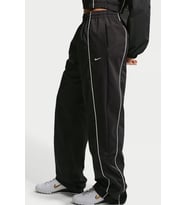 Nike Sportswear Oversized Mid Rise Training Wide leg Sweatpants Kadın Oversize Eşofman Altı Siyah