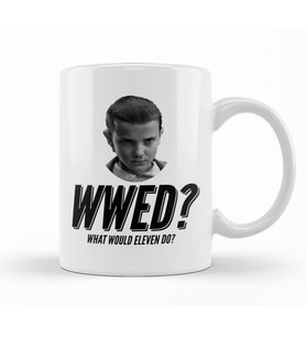 What Would Eleven Do Stranger Things Kupa Bardak Porselen