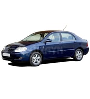 Toyota Corolla Uyumlu Krom Cam Çıtası 4 Parça. 2002-2007