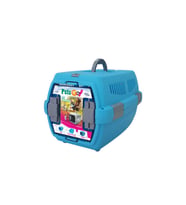 Petsgo Plastik Taşıma Çantası Mavi 48x32x29.5 Cm