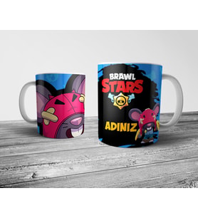 Pixxa Brawl Stars Moe Kişiye Özel İsimli Kupa Bardak