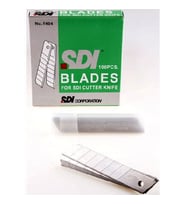 SDI Geniş Maket Bıçağı Yedeği 18 mm 100'lü Paket 