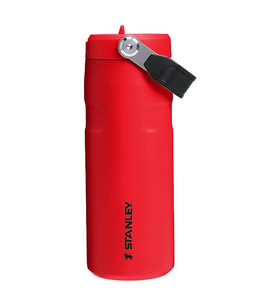 Stanley The IceFlow Flip Straw 2.0 Pipetli Termos Bardak 0,47 LT Chili Black