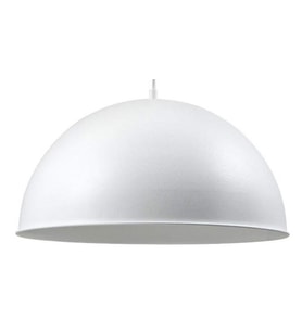 MYLİGHTS  MODERN SPOR AVİZE 40 CM  BEYAZ  İÇİ BEYAZ   SPOR SARKIT (Siyah)