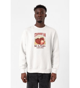 The Last Of Us Bill And Frank Strawberry Jam Beyaz Erkek 2ip Sweatshirt