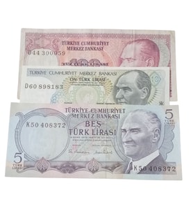 6. 7. Emisyon Koleksiyon Kağıt Paralar. Koleksiyon Başlangıç Setleri.