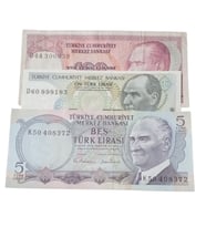 6. 7. Emisyon Koleksiyon Kağıt Paralar. Koleksiyon Başlangıç Setleri.