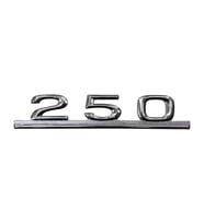 Mercedes W123 Bagaj Yazısı 250 1238170615 Wender