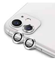 ALLY İPhone 11  6.1 3D  Metal Çerçeveli Kamera Lens Koruyucu-(5775) - GLST6831-8659 (Siyah)