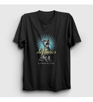 Presmono Unisex Siyah Adrenaline Deftones T-Shirt 374448tt