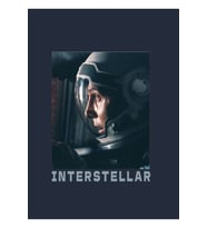 En Iyi Film Yıldızlararası Tablo Ahşap Poster Dekoratif