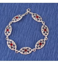 925 Ayar Gümüş Konstantin Model Bileklik