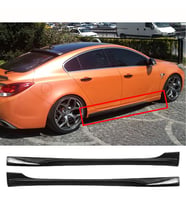 Opel İnsignia A Opc Yan Marşpiyel Seti Plastik 2 Adet Mat Siyah 2008-2017 karlık+ek+bodykit