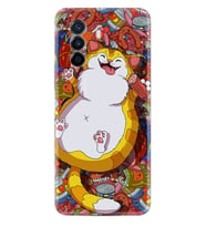 Huawei Nova Y70 Y90 Nova 9 SE  Kılıf Desemli Silikon Tombul Kedi 1739