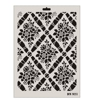 Rich Dantel Seri DN-921 Stencil 35x25 cm