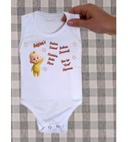 NSR tasarım Enişte Temalı Yazılı Baskılı Bebek Body Zıbın Hala Teyze (Pamuk Beyaz)