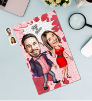 Kişiye Özel 240 Parça Çift Temalı Karikatürlü Puzzle
