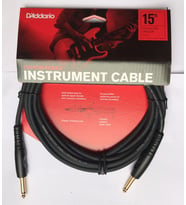 Planet Waves PWG15 Klasik Seri Kablo  4.5 Metre (15ft) Mono - Stüdyo Kalitesinde Düşük Gürültü Seviyesi
