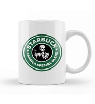 Battlestar Galactica Starbuck Caprica Special Blend Coffe Kupa Bardak Porselen