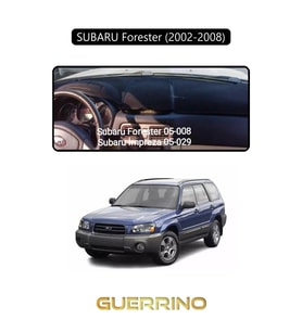 SUBARU Forester (2002-2008)TORPİDO KORUMA HALISI SİYAH KENAR