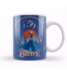 Princess Merida  Bear Brave Kupa Bardak Porselen