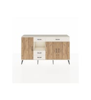 Arges Konsol 4 Raflı 4 Çekmeceli 3 Kapaklı 176x30x99 Aytaşı-Çam/Aytaşı