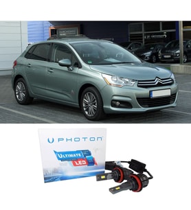 Citroen C4 Led Xenon Uzun Far Ampulü H1 Ultimate Yeni Seri Beyaz 2004-2012