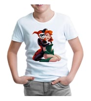 Harley Quinn and Ivy Beyaz Çocuk Tshirt