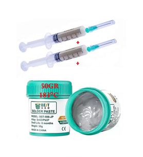 Krem Lehim Best Sıvı Lehim 50GR ve Flux Lehim Toplama
