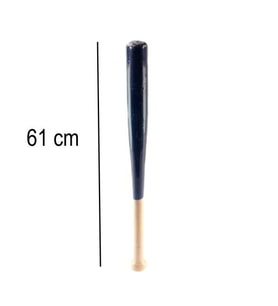 Beyzbol Sopası 61 cm Dişbudak Ağacından Kırılmaz Siyah