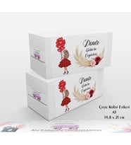 Çeyiz Kolisi Etiketi / A5 - 10 Adet